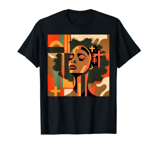 Black Girl Christian Faith Dadaísmo, mujer afroamericana Camiseta