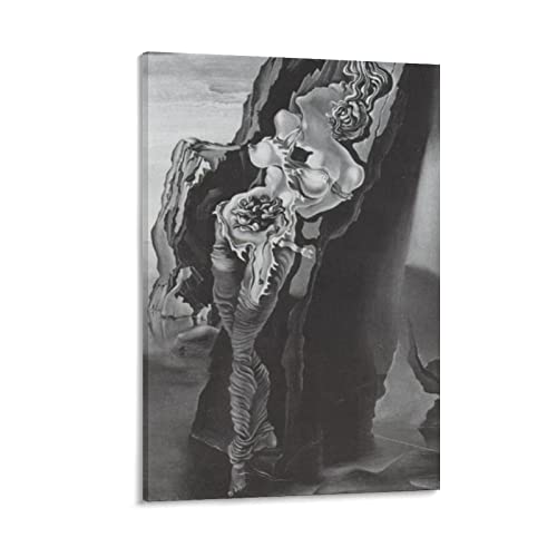 Gradiva by Salvador Dali - Póster de pintura en lienzo, pósteres, obras de arte, decoración de habitación, 40 x 60 cm