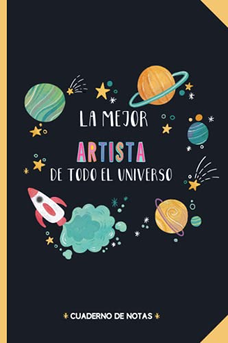 Regalo para la mejor Artista: Cuaderno de notas A5 regalo Artista- A5 /cuadriculado - | regalos Artista para el cumpleaños|regalo de cumpleaños colega