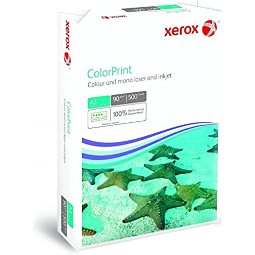 Xerox 003R95256 Premium - Papel para impresión láser de color, DIN A3, 90 g/m², 500 hojas, color blanco
