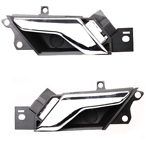 TarVit Manija De Puerta Interior Cromada Para Chevrolet Captiva Para Sport 2012-2015 Para Saturn Vue 2008-2010 Para Opel Antara Manija Puerta Lateral (Color : Rear Pair 2pcs)