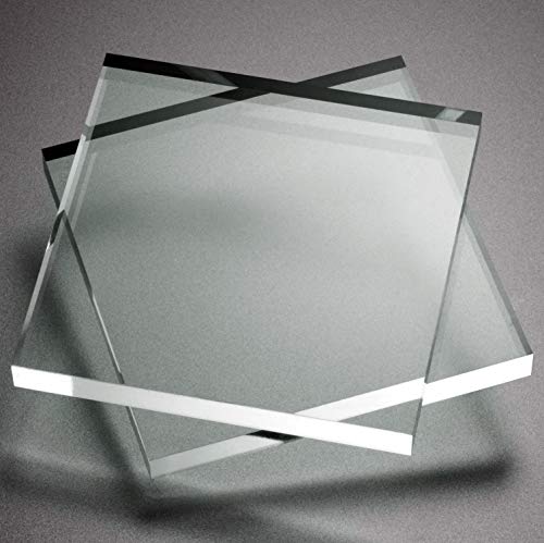 Metacrilato transparente 3mm cristal o vidrio acrílico - varios medidas y formatos DIN A6/A5/A4/A3/A2/A1/A0 (2 Piezas A3 297 x 420mm)