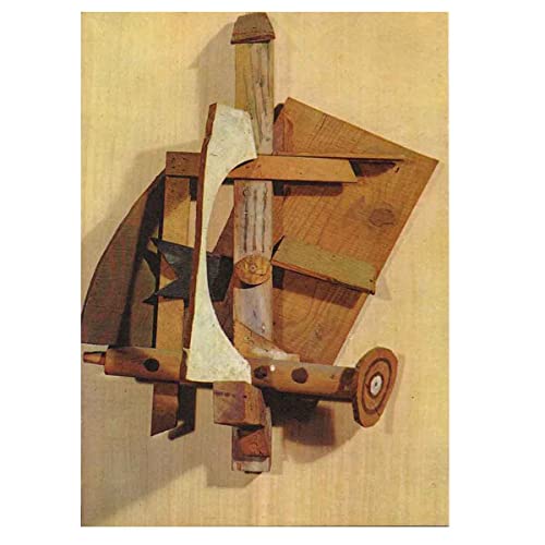 CJJYW Imprimir en Lienzo-Pablo Picasso Impresión Pintura póster Reproducción Decor de Pared Impresión Obras de Arte Pinturas《Mandolina》(60x85cm,23.5x33.5in-Sin Marco)
