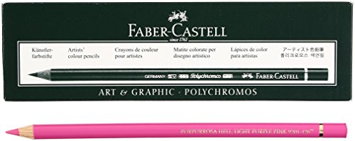 Faber-Castell lápiz de Color polychromos Rosa púrpura Claro -6u-