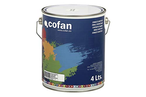 Cofan 15002606 - Esmalte sintético (4 L) color tabaco