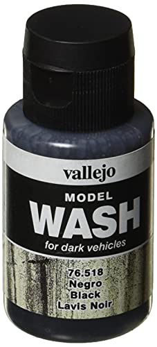 Vallejo Model Color - Pintura de Lavado (35 ml), Color Negro