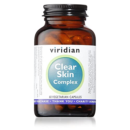 Viridian Clear Skin Complex - Complemento Alimenticio, 60 Cápsulas