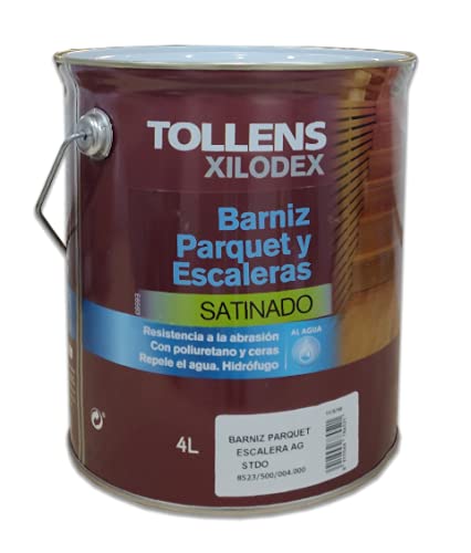 Tollens - BARNIZ PARQUET AL AGUA SATINADO 4 LT