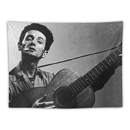 DEODEO Woody Guthrie - Póster de arte pictórico con 3 cuadros impresos para pared, tapices de poliéster, obras de arte, idea de regalo, estética de habitación, 30 x 40 pulgadas