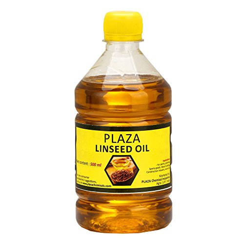 Plaza - Aceite puro de linaza - 500 ml (aceite de bate)