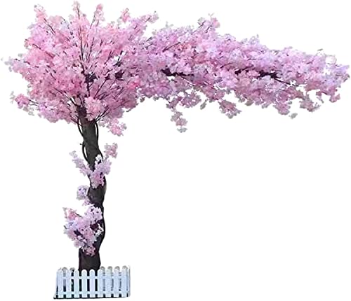 Árbol De Flor De Cerezo Artificial Rosa Planta Artificial para Evento De Boda Fiesta Al Aire Libre En El Interior Restaurante Centro Comercial Flor De Seda (5.9FT / 1.8M) Cerezo (Color : Pink)