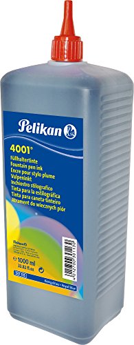 Pelikan 301135 - Bote de tinta (1 litro), azul