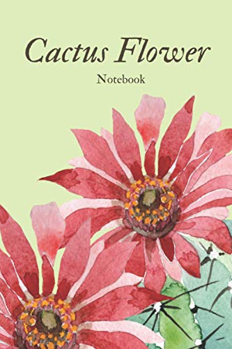 Cactus Flower Notebook