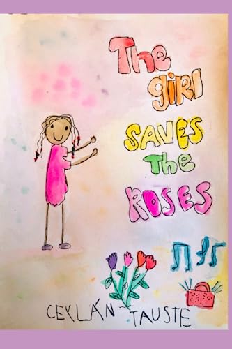 The girl saves the roses.