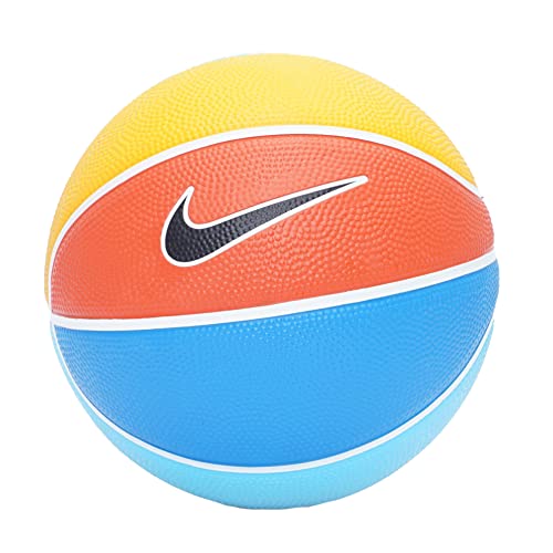NIKE Unisex - Adulto Skills Baloncesto, Azul Claro, Turquesa, Amarillo, Naranja, 3