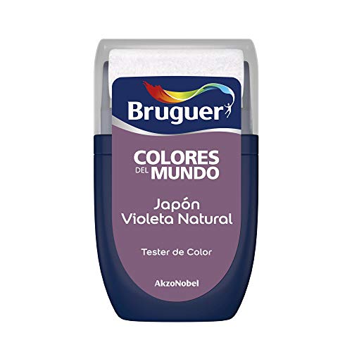 Bruguer Tester Colores del Mundo Pintura para paredes monocapa Japón Violeta Natural