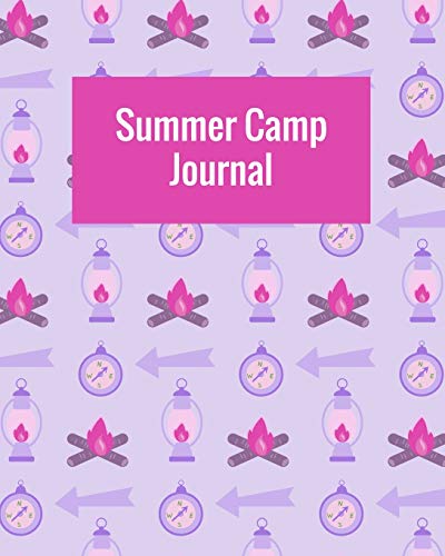 Summer Camp Journal: Daily Activities Log for Girls Vacation