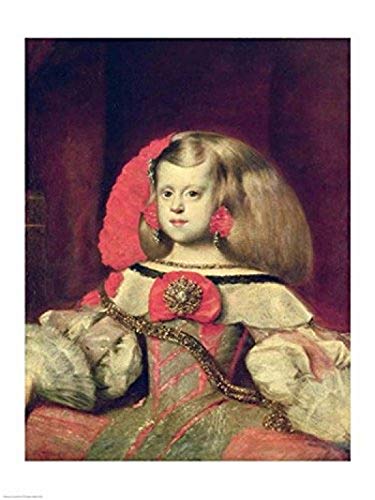 Diego Velazquez – Retrato de la infanta Margarita Artistica di Stampa (45,72 x 60,96 cm)