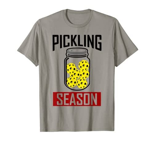 Decapado Temporada Pickle Jar Pickleball regalo hombres mujeres niños Camiseta