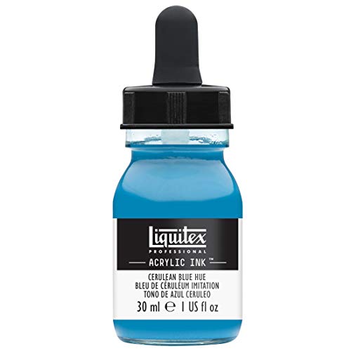 Liquitex Professional - Tinta Acrílica, 30 Ml, Tono Azul Cerúleo