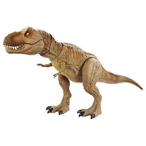 Mattel GRN70 Jurassic World Epic Roarin' Dinosaurio articulado para niños, Exclusivo en Amazon