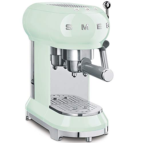 Smeg ecf01pgeu Espresso/ – Cafetera, color verde pastel