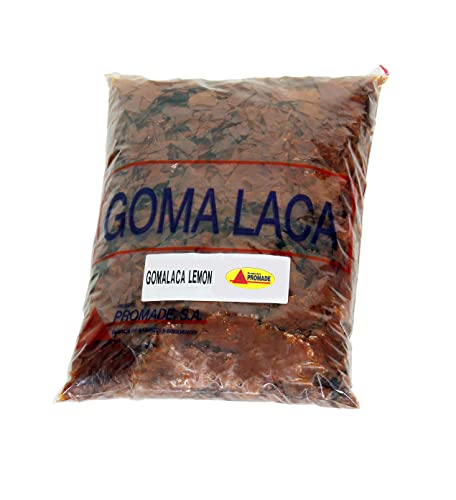 Promade - Goma Laca Lemon en Escamas - Barnizado Natural de la Madera (250 gr)