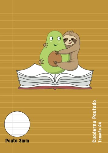Cuaderno Pautado A4 Pauta 3mm: Libreta Lineas Doble Pauta para Ayudar a los Niños con la Caligrafía en Cursos de Primaria | 100 páginas (50 hojas)