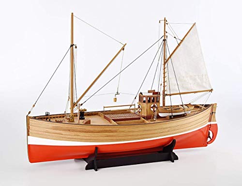Amati Modelo Barco Kit - Fifie Escocés Motor Pesca Vessel - 1 :3 2 Escala - Este Can También Be Hecho RC