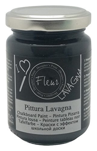 Fleur Paint 11009 - Pintura (transforma superficies en pizarra, 130 ml) color blackboard