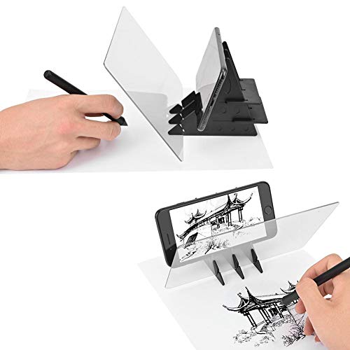 Tablero de Dibujo óptico portátil IP65 Herramienta de Dibujo de Dibujo a Prueba de Agua Tablero de Plantilla Almohadilla de Copia Espejo Reflector Proyector Panel de Dibujo