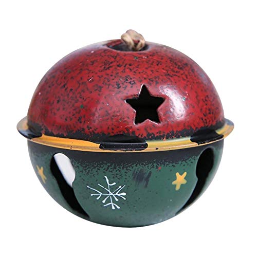 Jingle Bell Jingle Bell - 1PC Cascabeles Campanas partido del árbol de Navidad Decoración DIY de los colgantes manualidades Artículos trabajo hecho a mano cascabel grande FD Darte una voz maravillosa