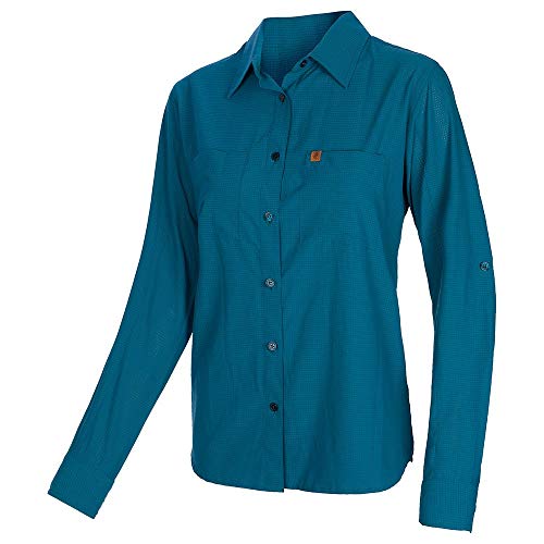 TRANGO Camisa ARDONES Camiseta, Azul Ultramar, S Mujer