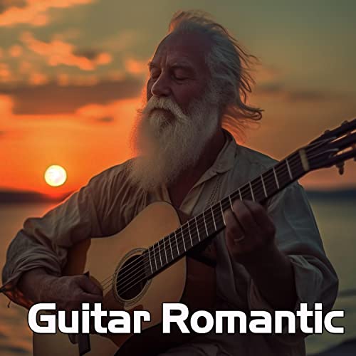 Sepia Colored Love Guitar Romatic