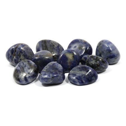 Sodalite Tumble Stone (20-25mm) - Pack of 10. by CrystalAge