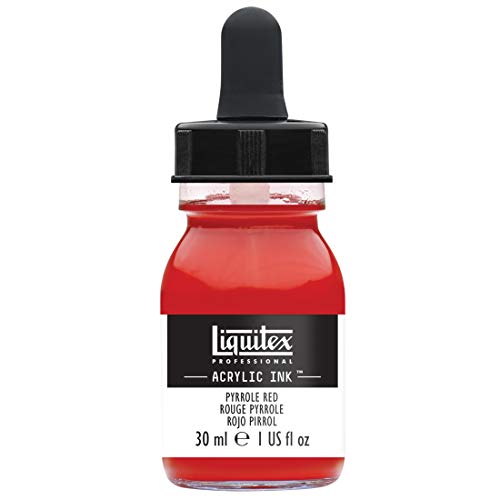 Liquitex Professional - Tinta acrílica ink frasco 30 ml, rojo pirrol
