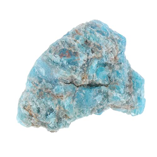 F Fityle de Apatita Mineral Piedras Naturales Minerales, Azul Claro 10-20g, Individual