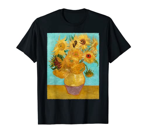 Camiseta de girasol, camiseta Van Gogh, amante de los girasoles Van Gogh Camiseta