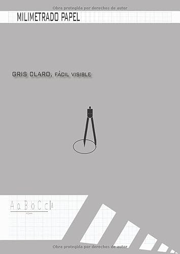 Milimetrado Papel, Cuaderno de dibujo del arquitecto: Libro de cuadrados métricos para diseñador