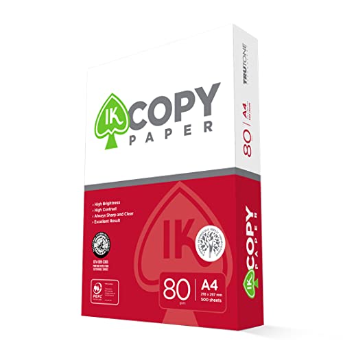 Folios Marca Copy Paper | Paquete 500 folios | DIN A4 y 80grs | Paquetes para Oficina, Hogar | Folios para Impresoras Lásery de Inyección-Fotocopiadora-Fax
