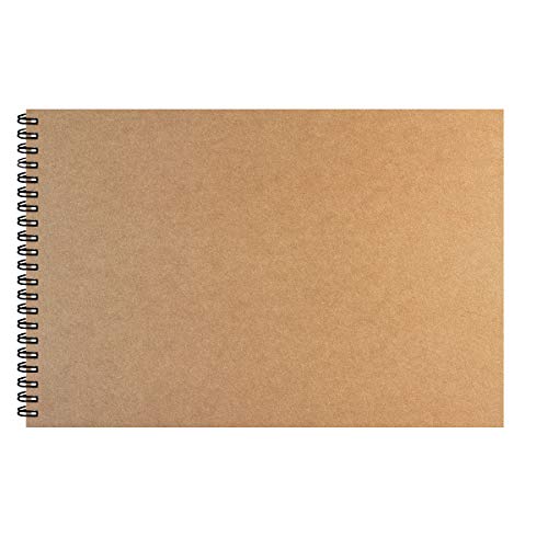 KidsPark Cuaderno de Dibujo A4 Bloc de Dibujo con Espiral, Bloc Acuarela Sketchbook a4 Papel Cartridge de Dibujo para Niños Adultos, Cuaderno de Papel para dibujo Libre de ácido, 30 Hojas