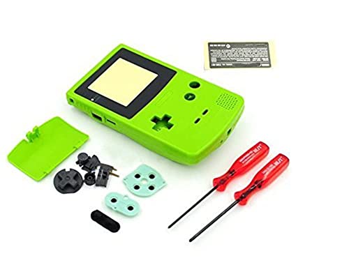 Carcasa de repuesto para Nintendo Gameboy Color GBC - Verde Lima