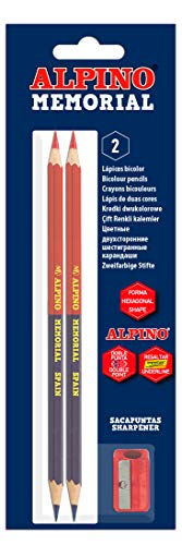 Alpino LE000018 - Blister 2 lápices y sacapuntas