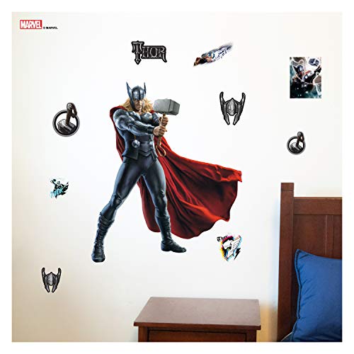 Decalcomania Marvel 10-Pc Thor 23