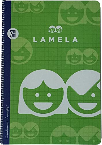 Cuaderno Espiral Folio 3mm Cuadrovía Lamela