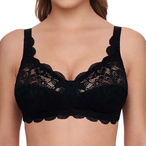 Susa Latina Sujetador, Negro (Schwarz 004), E95 para Mujer