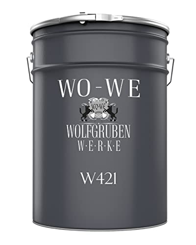 WO-WE W421 Pintura MATE para Madera Muebles Puertas Interior y Exterior - Blanco puro - 5L