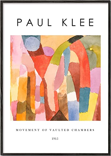 Artesta Lámina para enmarcar Movement of Vaulted Chambers Exhibition White - Paul Klee (20x30cm)