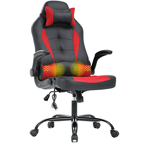 T-LoVendo TLVC66-RED Silla Gaming, Negro - Rojo