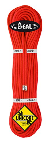 Beal Gully Cuerda de Escalada, Unisex Adulto, Naranja, 60 m